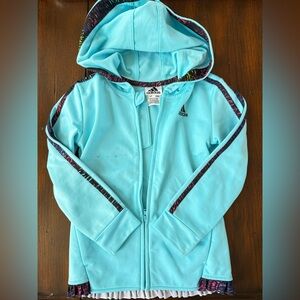 Adidas Girls 4T zip up active jacket